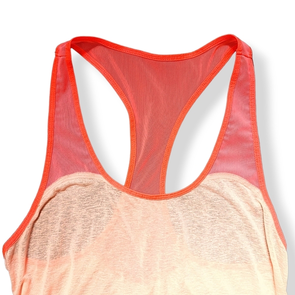 HOLLISTER - Activewear Mesh See Through Racer Back Pink Neon Tank Top - Picture 7 of 10